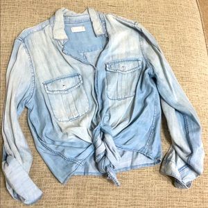 Blue Jean button down blouse